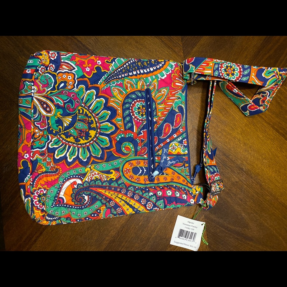 Vera Bradley hipster Venetian paisley purse
